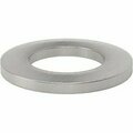Bsc Preferred General Purpose 18-8 Stainless Steel Washer for M10 Screw Size 10.500 mm ID 18 mm OD, 100PK 98689A117